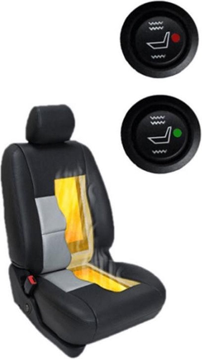 Blanco Universele Stoelverwarmingset (Carbon) - voor 1 stoel