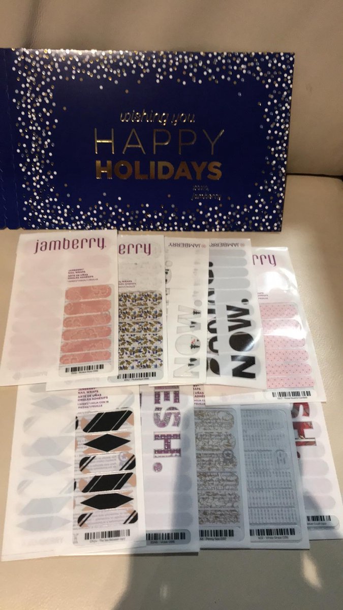 jamberry-Nagel Stickers Set - Nagel Decoratie & Versiering Folie - 10 Sticker Vellen totaal 180 stickers. (8)