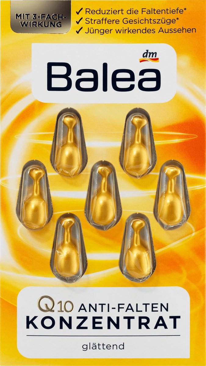 DM Balea Antirimpelconcentraat met Q10 (7 stuks)
