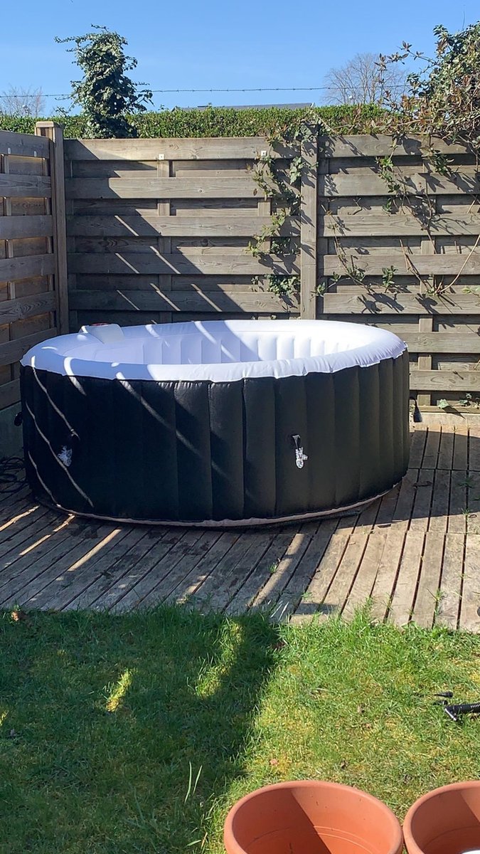 Jacuzzi opblaasbaar 2-4 Personen Artec - Spa - Filter cartridge - Grond zeil - Reparatie kit - Afdekzeil