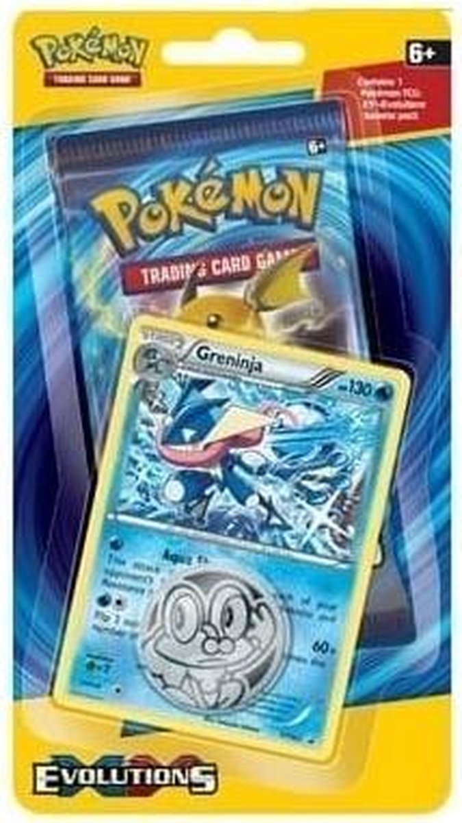 Pokemon XY Evolutions Checklane Blister Greninja
