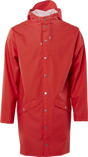 Rains Long Jacket 1202 Jas - 08 Red