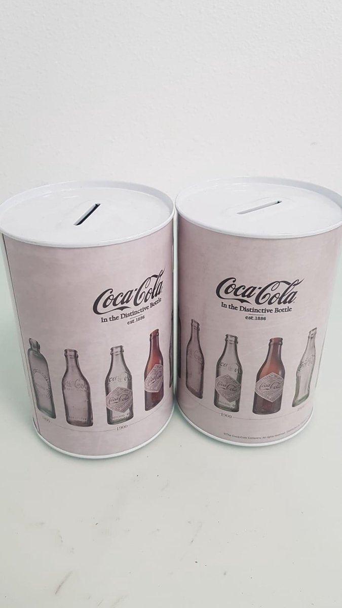 Spaarpot coca cola 2 stuks