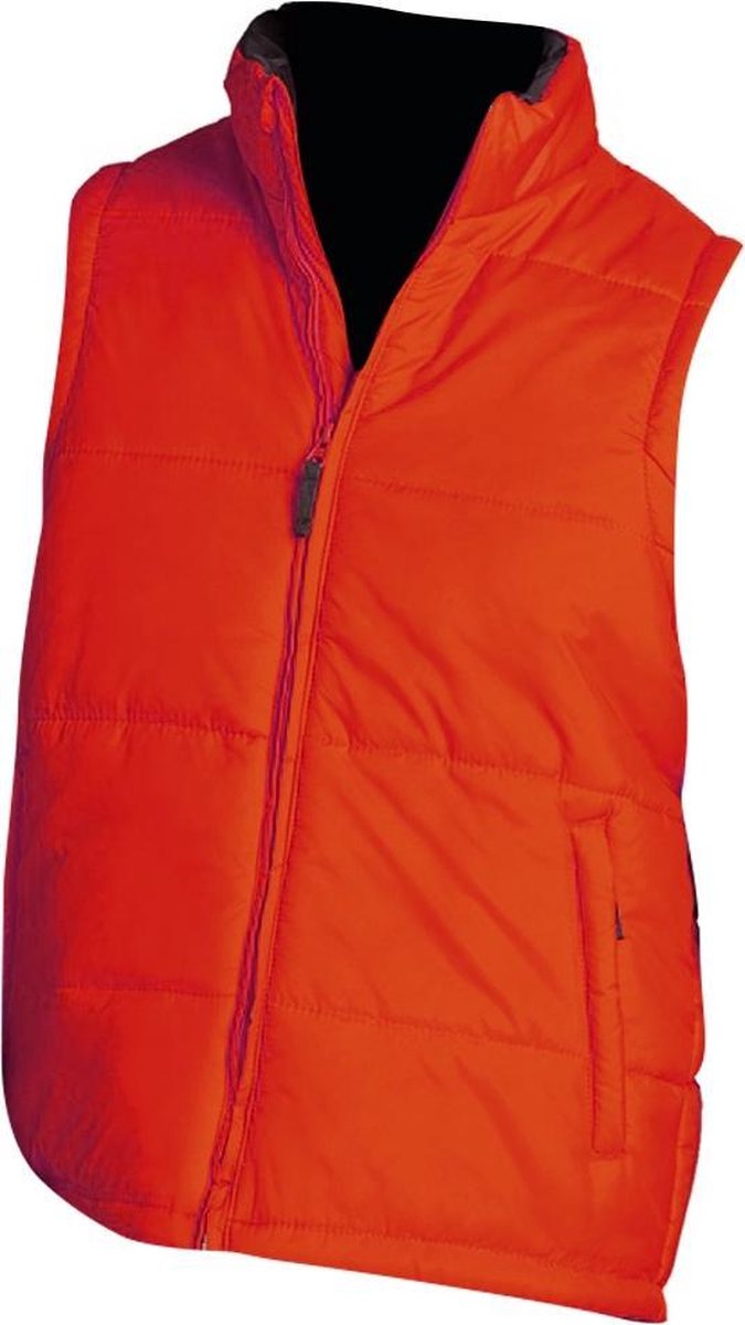 SOLS Warm Unisex Gewatteerd Bodywarmer Jasje (Rood)