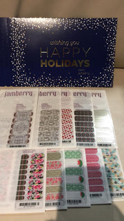 jamberry-Nagel Stickers Set - Nagel Decoratie & Versiering Folie - 10 Sticker Vellen totaal 180 stickers. (9)