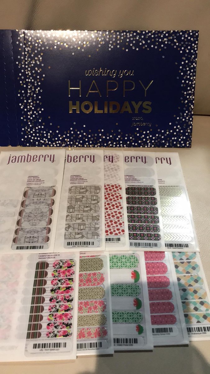 jamberry-Nagel Stickers Set - Nagel Decoratie & Versiering Folie - 10 Sticker Vellen totaal 180 stickers. (9)