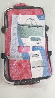 Boodschappentas roze patroon