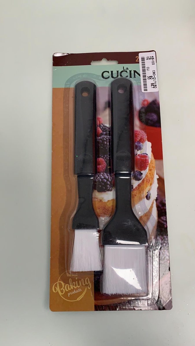 Invetkwasten - 2 Stuks - Zwart