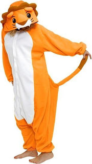 KIMU Onesie oranje leeuw baby pakje Holland EK WK - maat 68-74 - leeuwenpakje romper pyjama