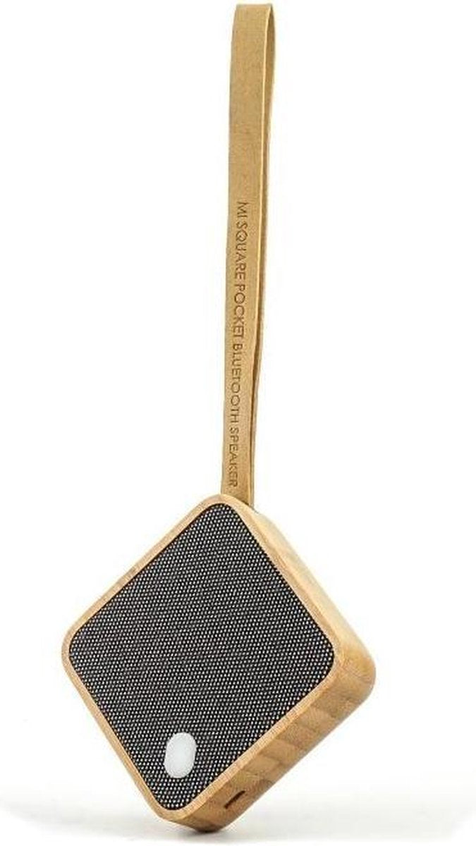Gingko Pocket Speaker Mi Square bluetooth - bamboe