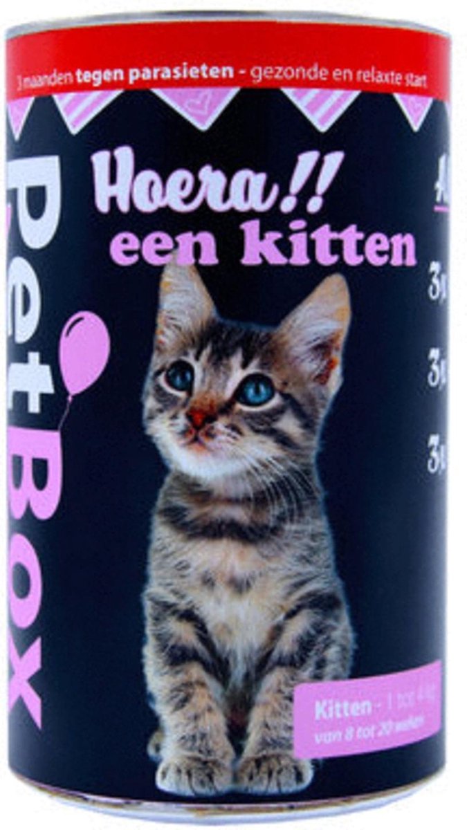 Petbox kitten tegen vlooien