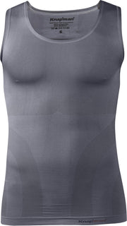 Knapman Zoned Compression Tanktop 2.0 Grijs | Figuur- en Houding Corrigerend Hemd voor Mannen | Maat M