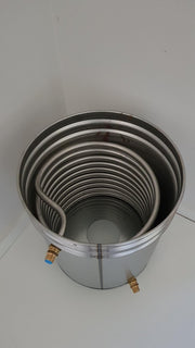 Zwembadverwarming houtgestookt tot 18.000 liter
