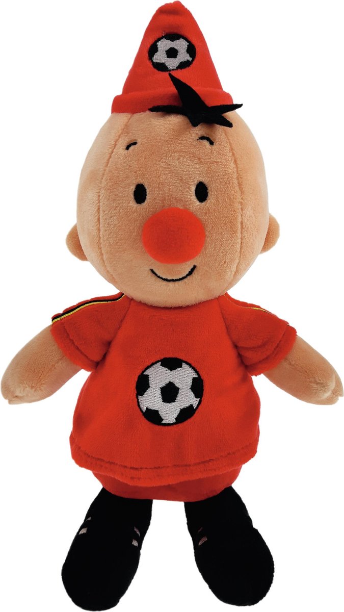 Bumba - Pluche knuffel - 20 cm - voetballer België