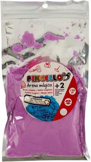 Pincello Speelzand Magic Junior 120 Gram Paars 3-delig