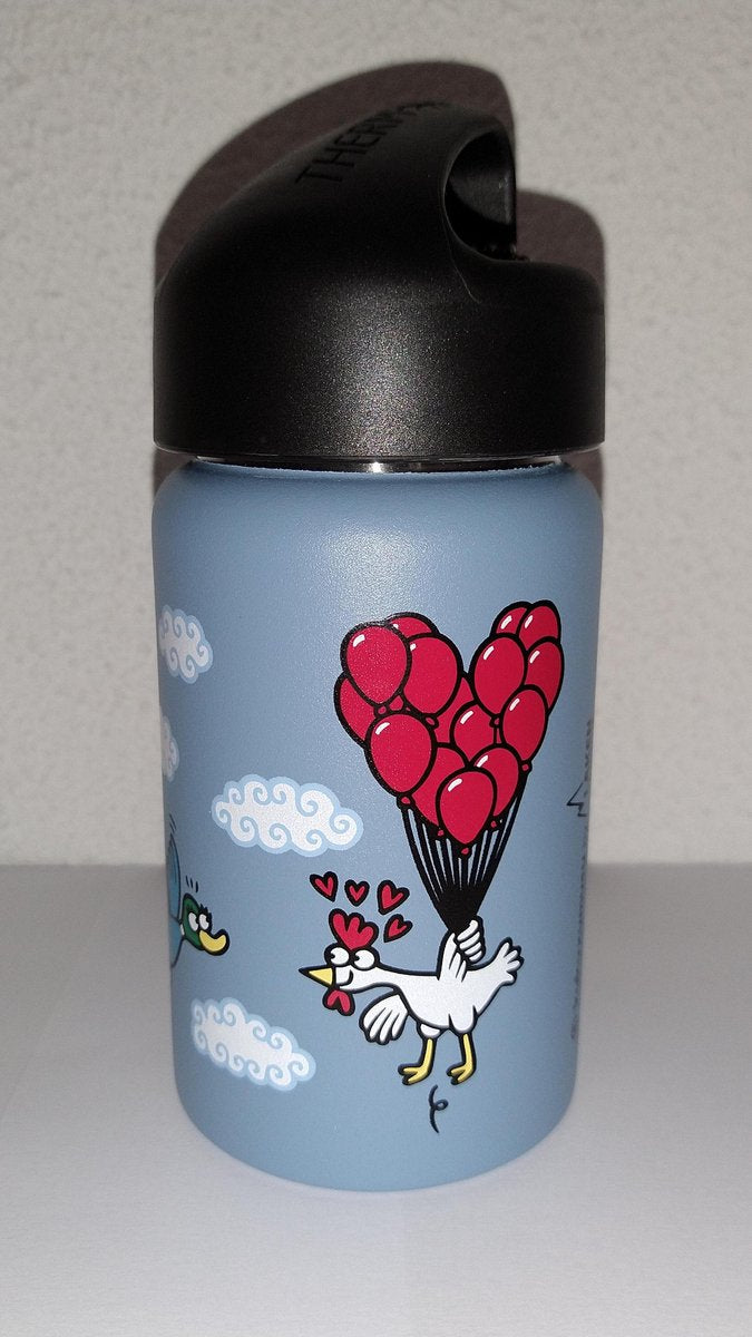 Thermosfles / Thermosbeker RVS Laken 0.35L met print