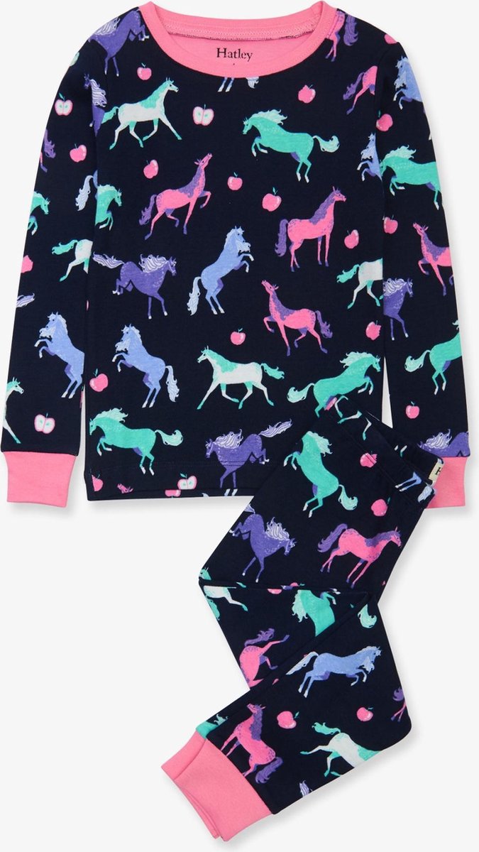 Hatley Meisjes 2-delige Pyjamaset Happy Horses