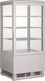 Horeca Koelvitrine 68L Wit