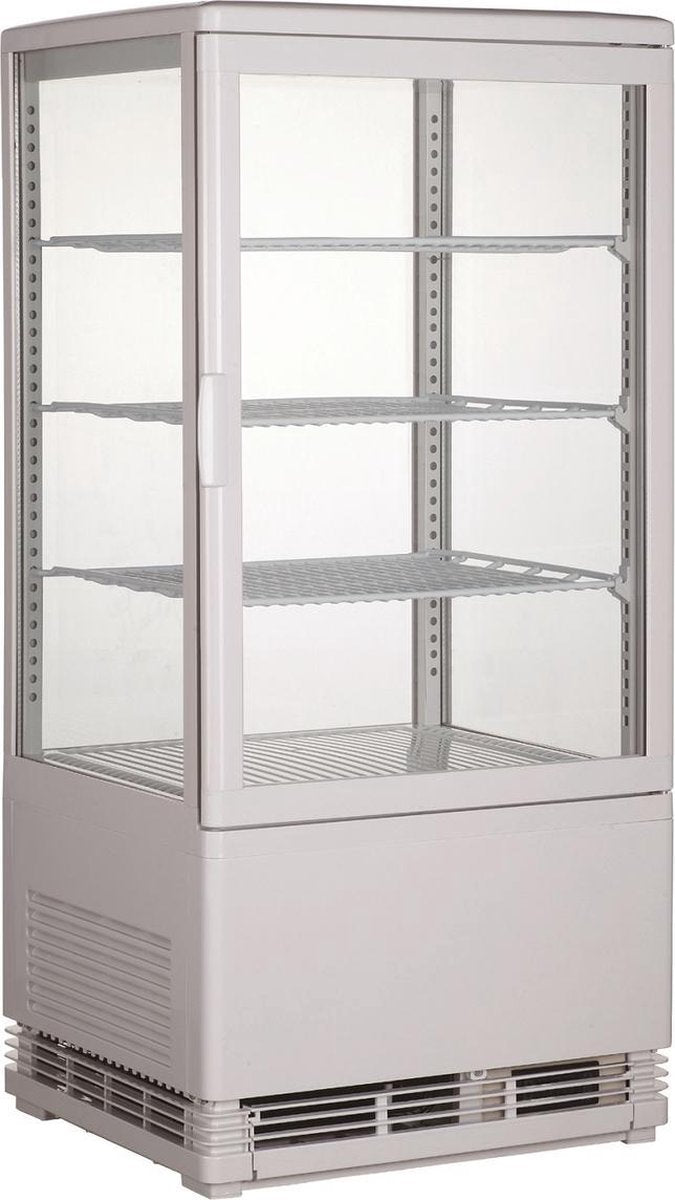 Horeca Koelvitrine 68L Wit