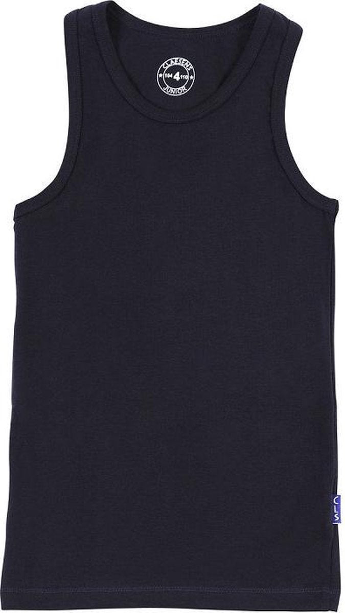 Claesen's Jongens Hemd tricot - Donkerblauw - Maat 140/146