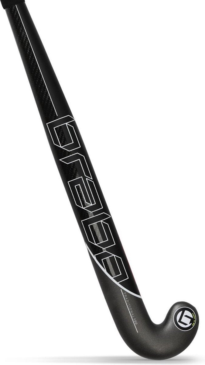 Hockeystick Traditional Carbon 100 White