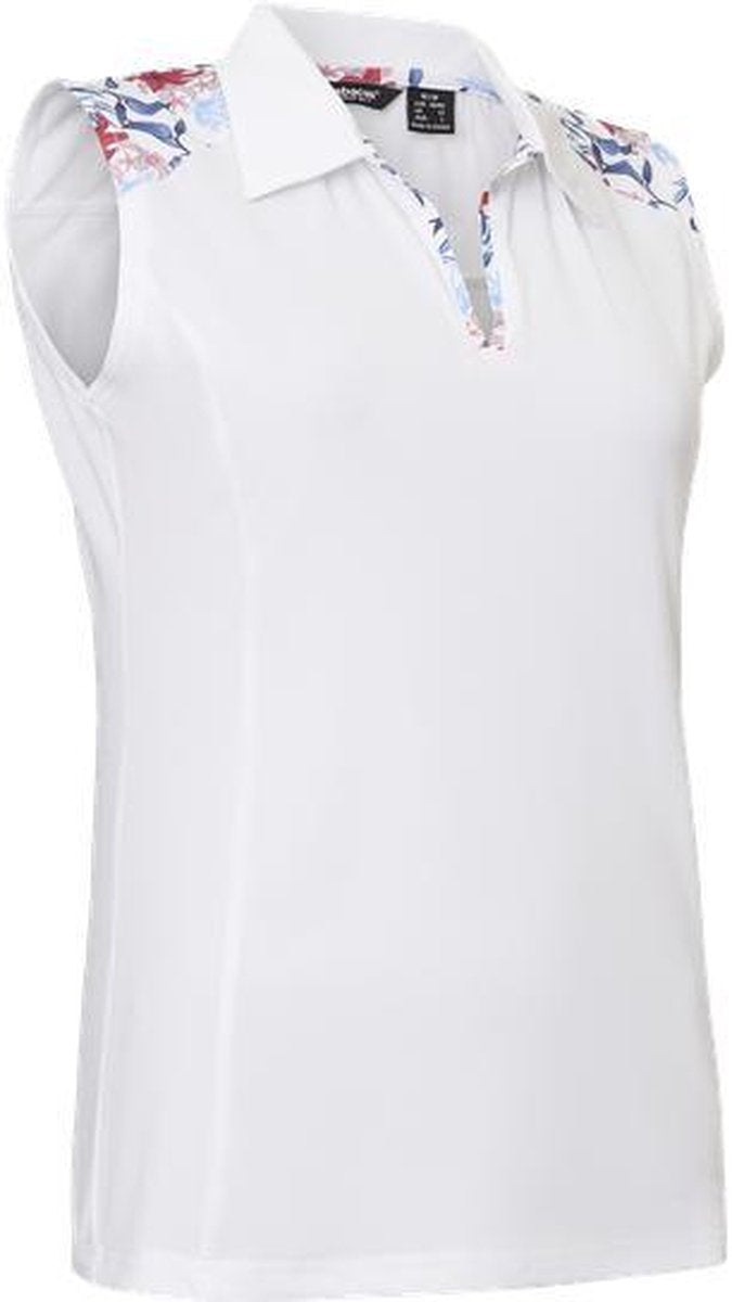 Abacus Dames Mouwloos Polo Drycool