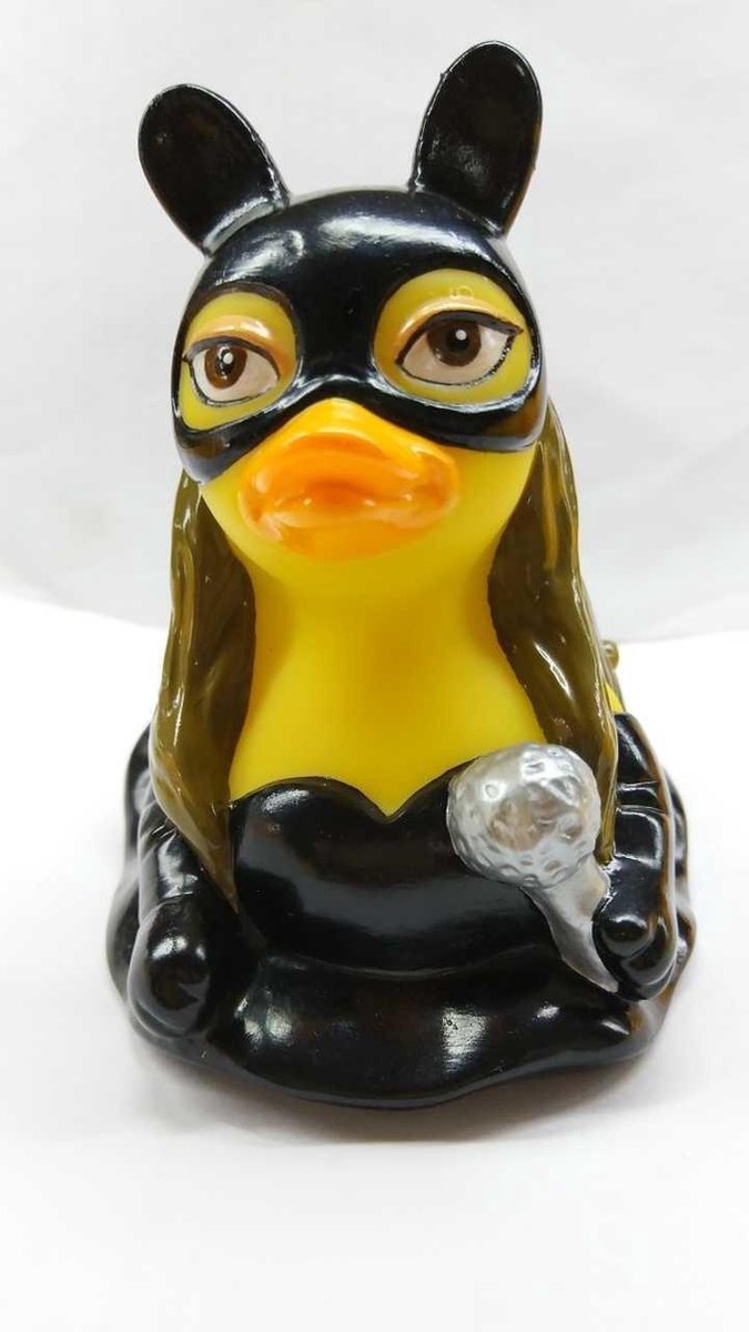 CELEBRIDUCKS 'AVIARY GRANDE'  DANGEROUS DUCK TOUR   Badeendje 11 cm Bekendste badeendjes merk uit USA