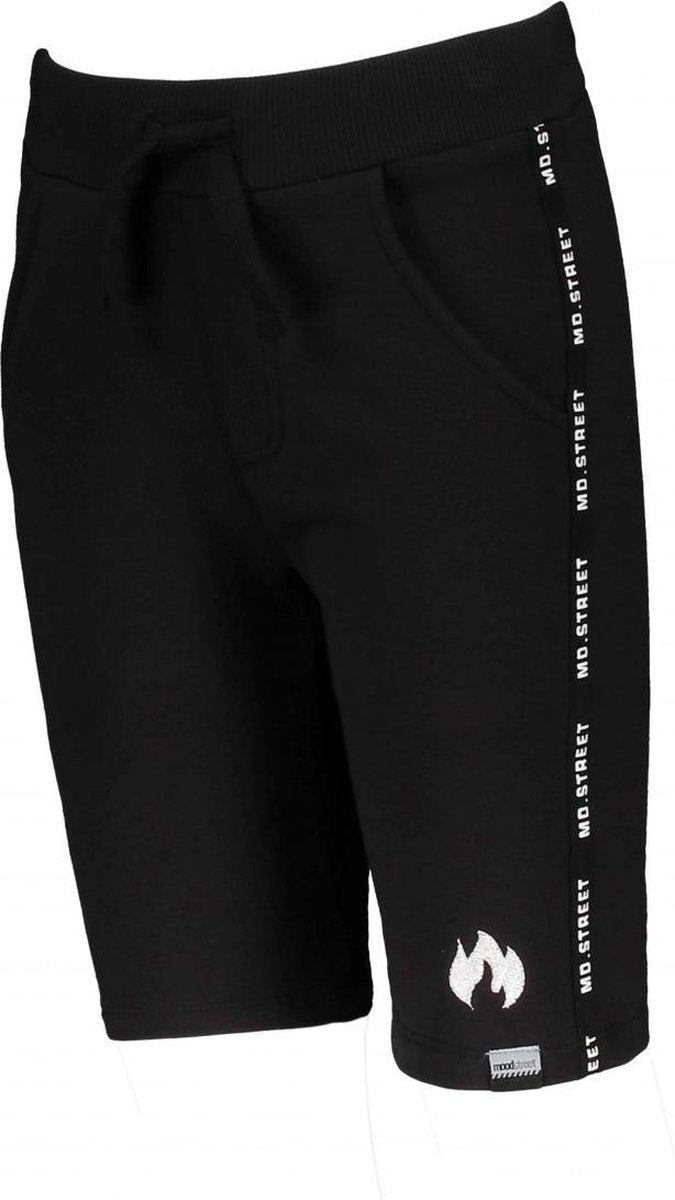 Moodstreet Jongens broeken Moodstreet MT jog short black 86/92