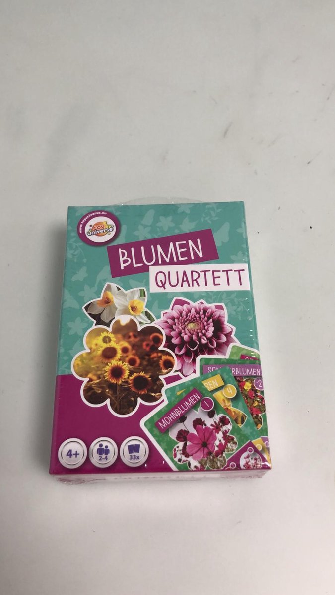 Bloemenkwartet (één stuk)