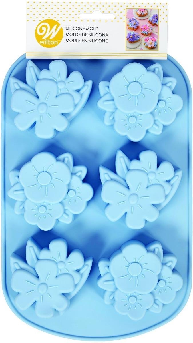 Wilton - Bakvorm - Siliconen - Bloemen