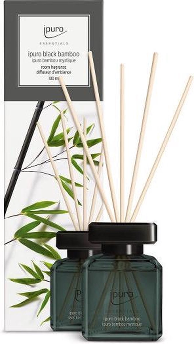 Ipuro Geurstokjes Black Bamboo 100 ml