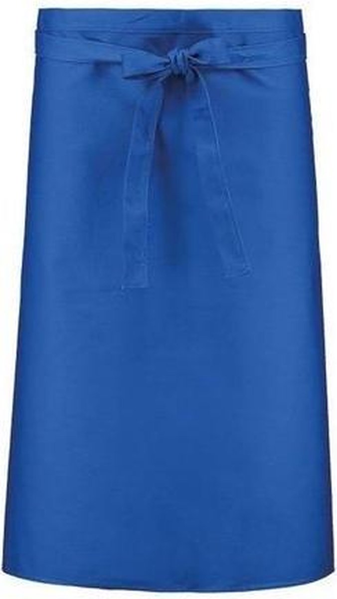 Benza France horeca kokssloof - Kobaltblauw - 96 x 71 cm
