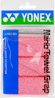 Yonex Nano badstof grip / towel grap | AC403 |3stuks | roze