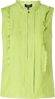 YESTA Hedi Top - Lime - maat 1(48)