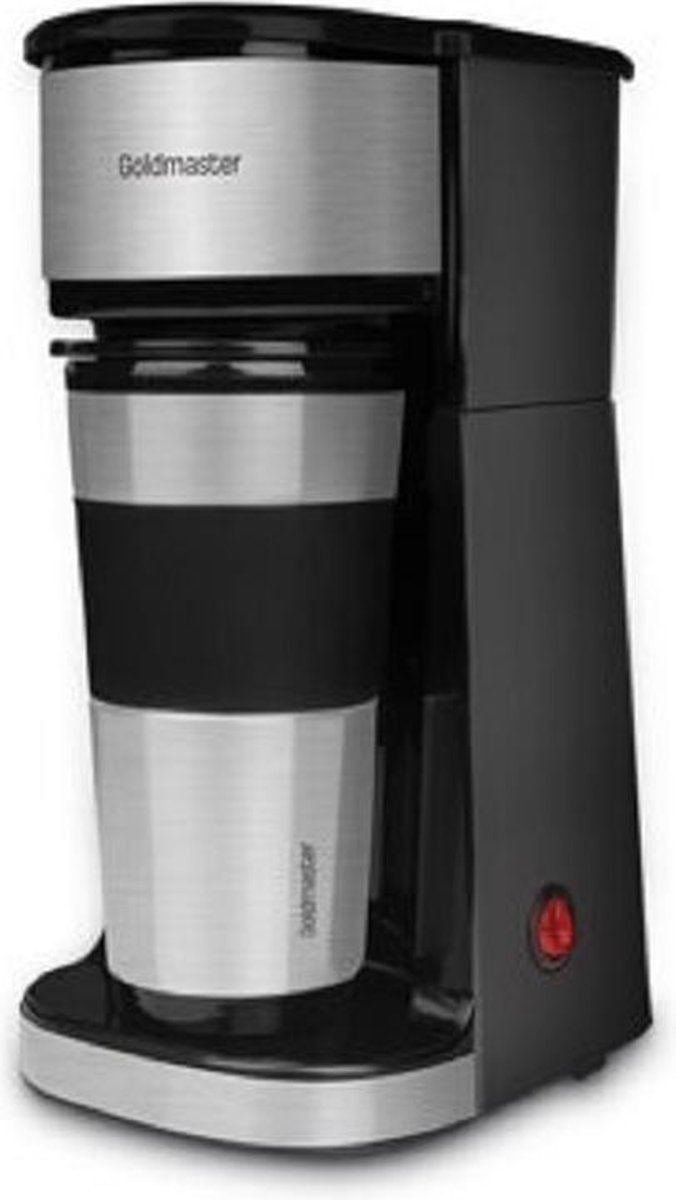 Goldmaster GM7351-Filter koffiemachine- Passion to Go- 750W- 300 ml- Rvs Zwart