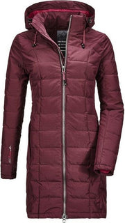 Killtec dames winterparka bordeaux Skane - maat 46