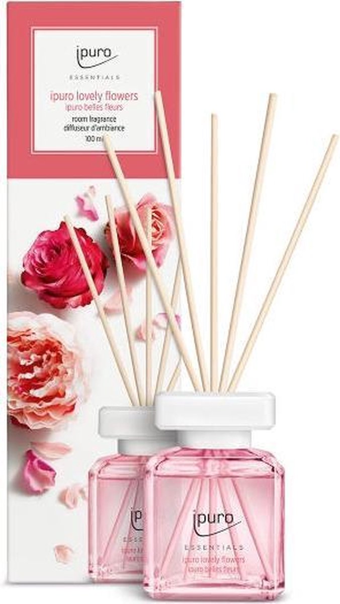 Ipuro New Essentials Geurstokjes Lovely Flowers 100ml