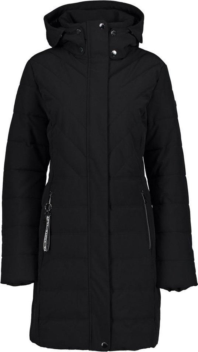 Luhta Haavus Long winterjas dames zwart