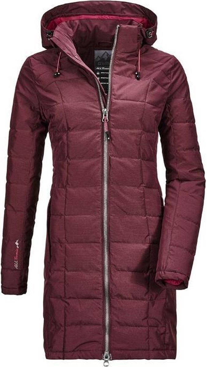 Killtec dames winterparka bordeaux Skane - maat 50