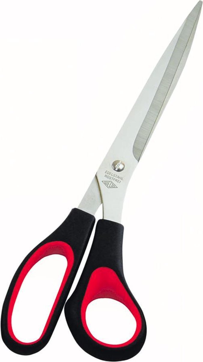 10 x Wedo - Universele Schaar - Roestvrij Staal - Ergonomische ABS Soft Grip Handgrepen - 25