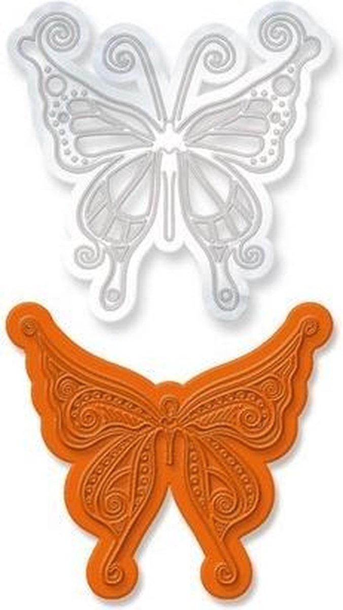 Tonic Studios Mal & Stamp set - Rococo butterfly laura 1041E