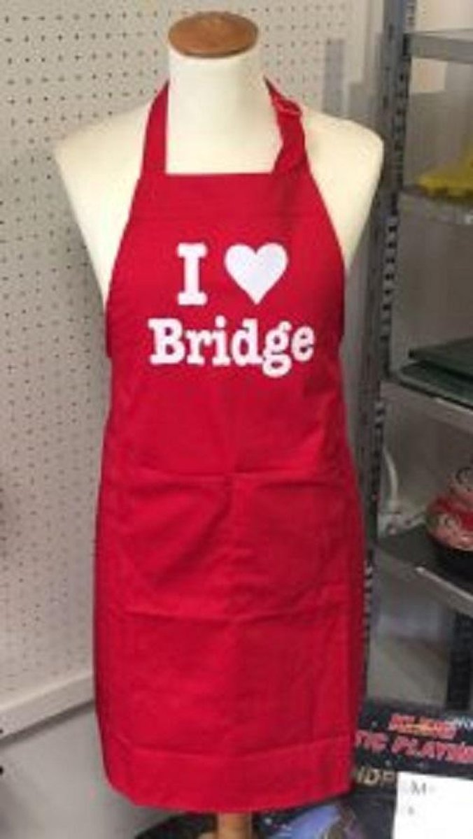 Schort I love Bridge
