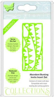 Tonic Studios Mal set invite - abundant bunting 1512E