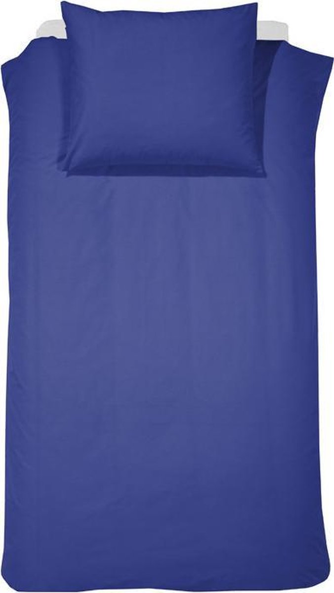 Dekbedovertrekset katoen 120 x 150 (62) ultramarine uni Damai