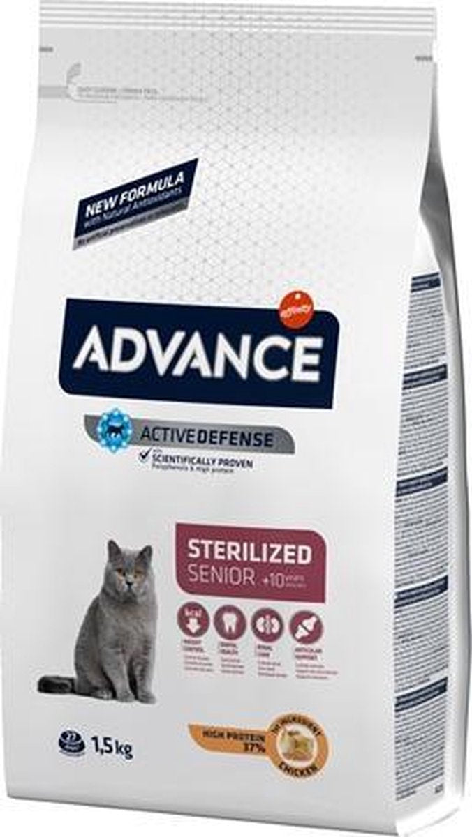 Advance cat sterilized sensitive senior 10+ (1