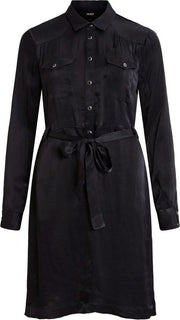 Objmaxime Ls Shirt Dress 107 23031585 Black