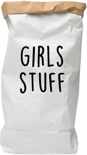 Label2X Speelgoedzak girls stuff - 65 cm hoog