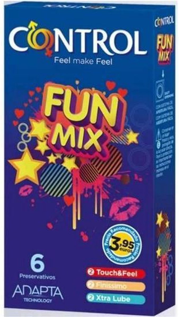 Control feel fun mix 6 uds.