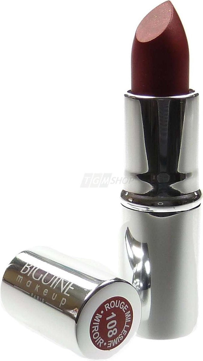 BIGUINE MAKE UP PARIS ROUGE A LEVRES MIROIR - Lipstick Lippenstift 3.5g - Rouge Millesime
