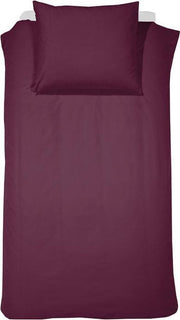 Damai - Kinderdekbedovertrek - Katoen - 100x135 cm - Burgundy